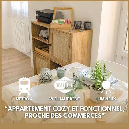 Le Paisible - Proximite Metro A Lägenhet Villeurbanne Exteriör bild